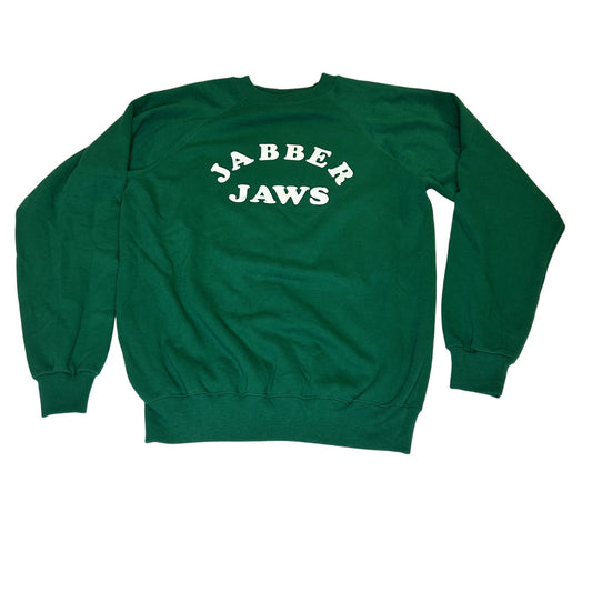 Vintage 80s/90s Jabber Jaws Green Crewneck