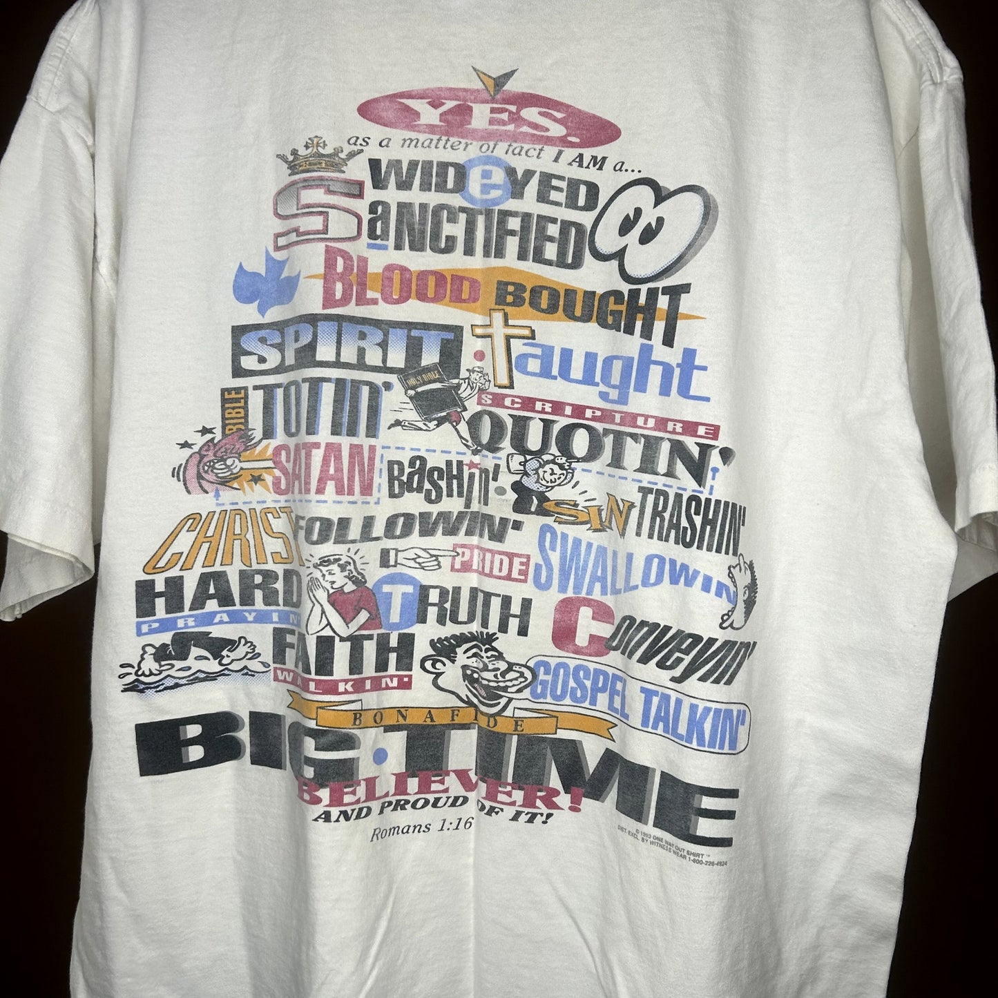Vintage 90s Religious T-Shirt XL