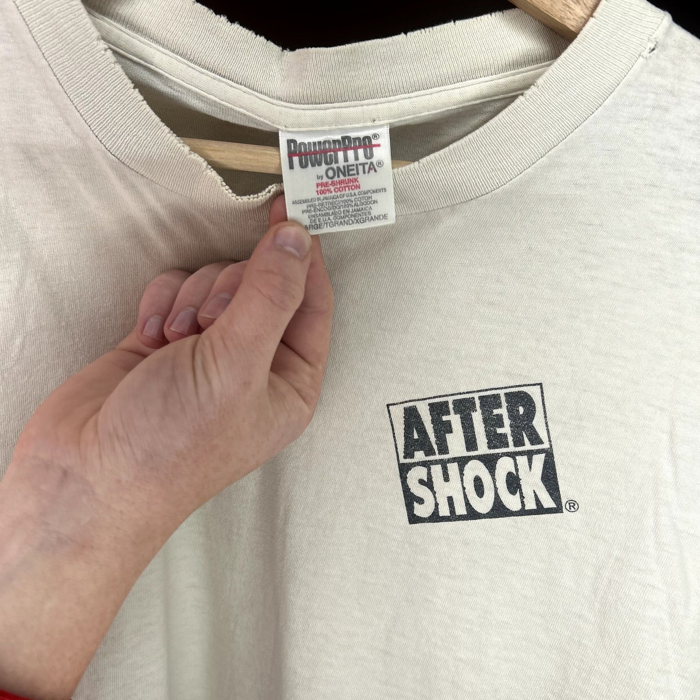 Vintage 90s Aftershock Promo T-Shirt