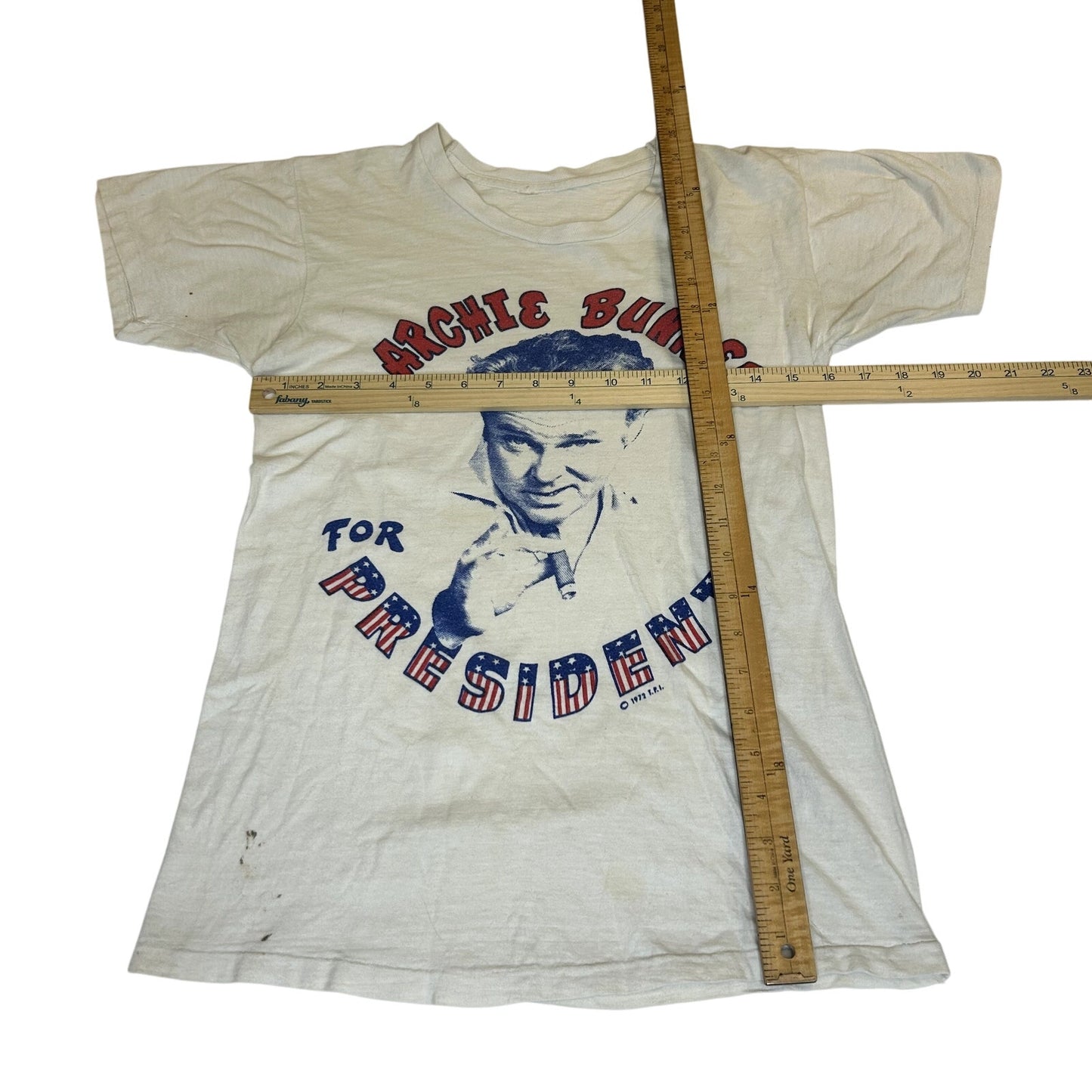 Vintage 1972 Archie Bunker For President T-Shirt
