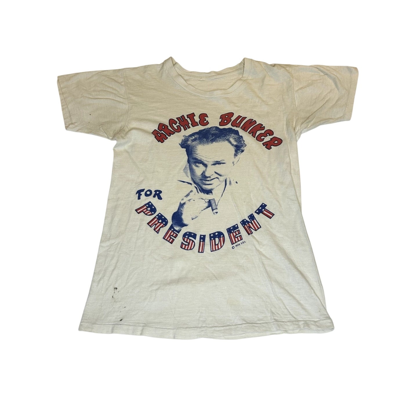 Vintage 1972 Archie Bunker For President T-Shirt