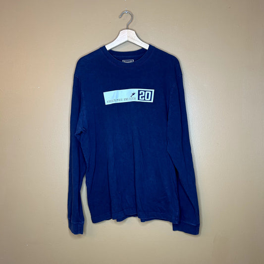 Vintage Abercrombie & Fitch Long Sleeve T-Shirt Foot Wing XL