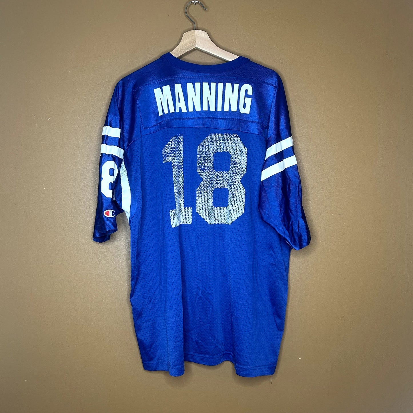 Vintage 90s Peyton Manning Colts Jersey Champion XXL