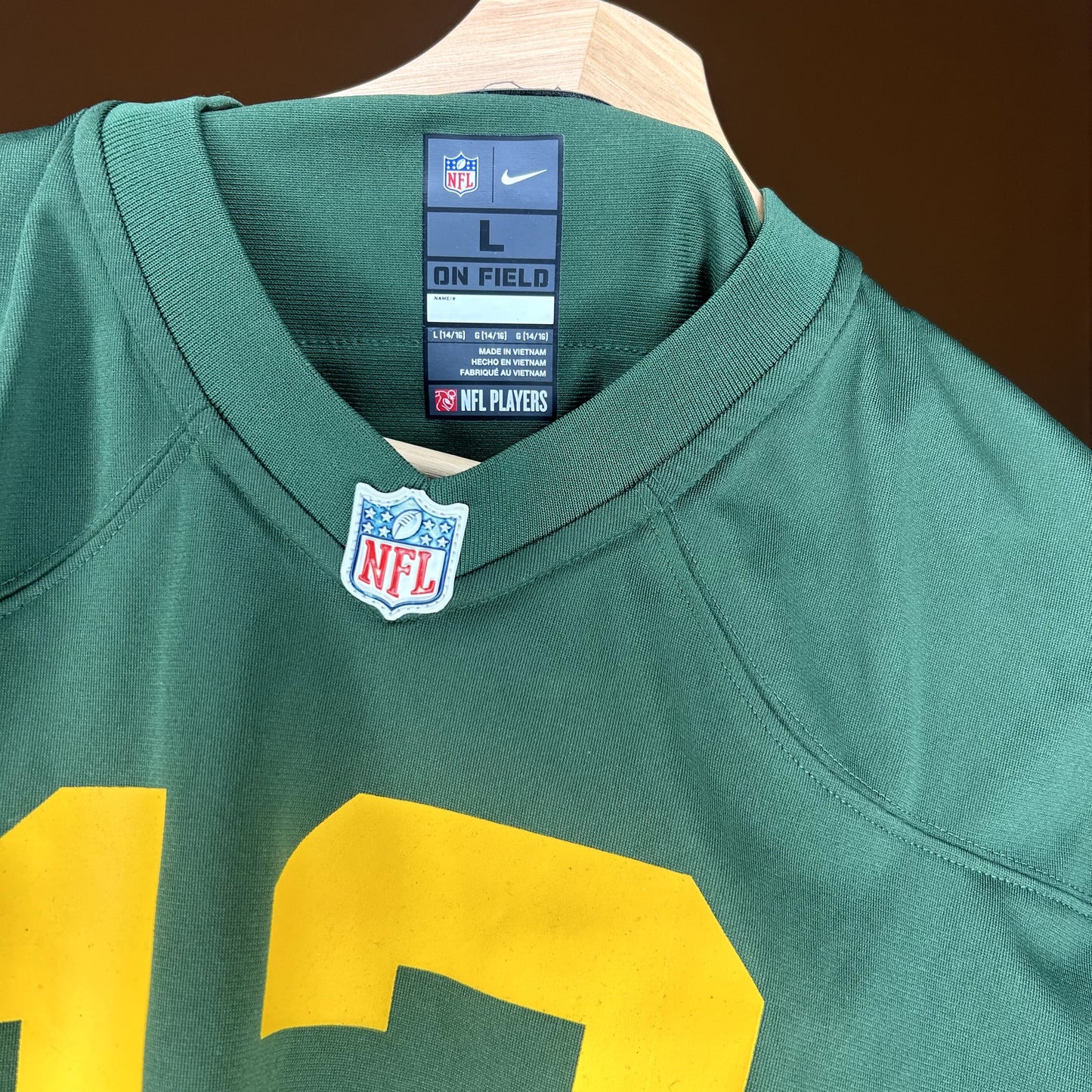 Youth Large Aaron Rodgers Packers Jersey