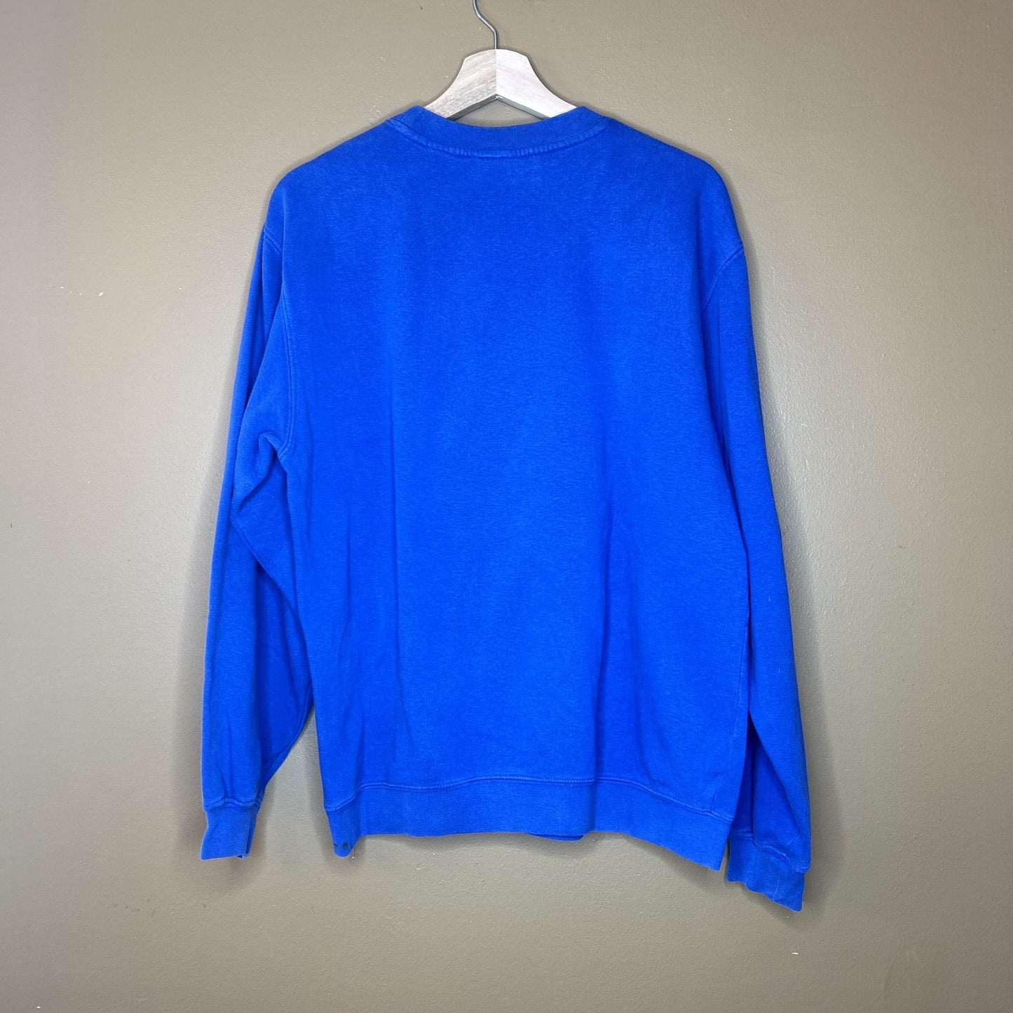 Y2K Tinker Bell Blue Disney Crewneck Medium