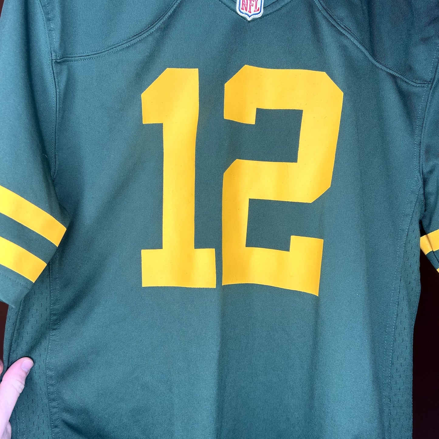 Youth Large Aaron Rodgers Packers Jersey