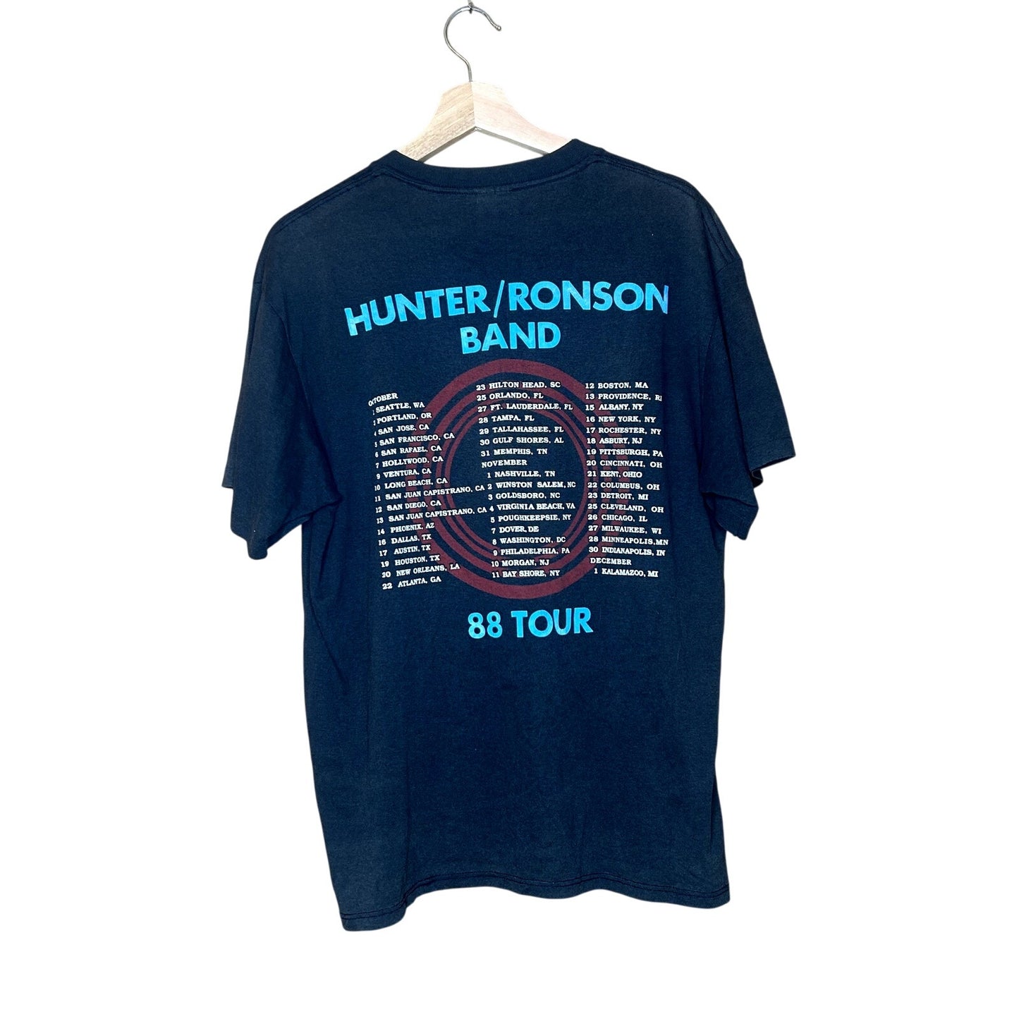 Vintage 1988 80s HRB Band Tour T-Shirt