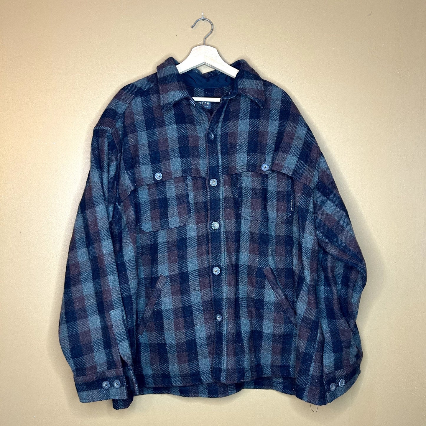 Woolrich Shacket Flannel With Pockets XXL