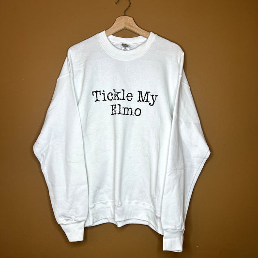 Vintage 90s Tickle My Elmo Crewneck Large