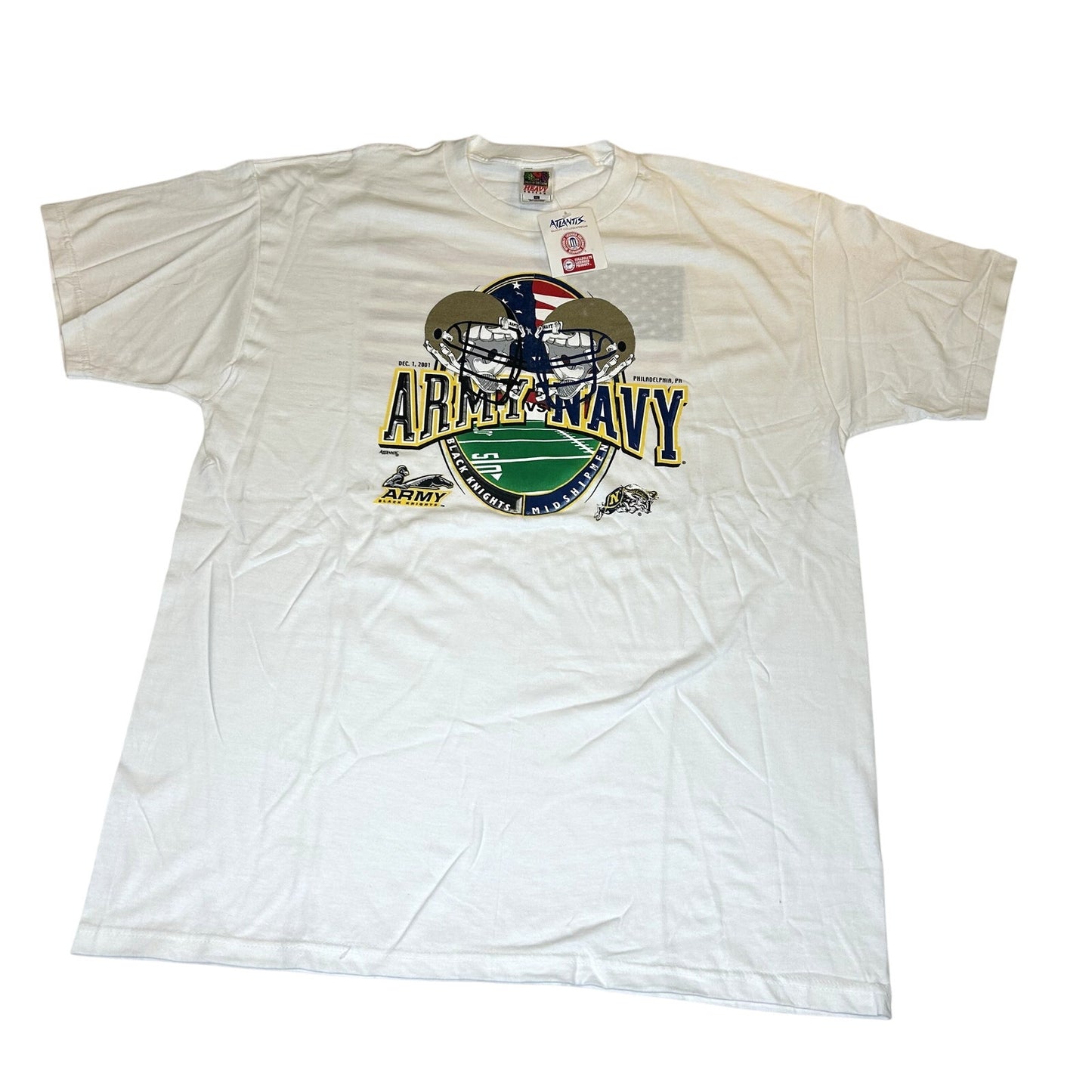 Vintage 90s Army Vs Navy Deadstock T-shirt