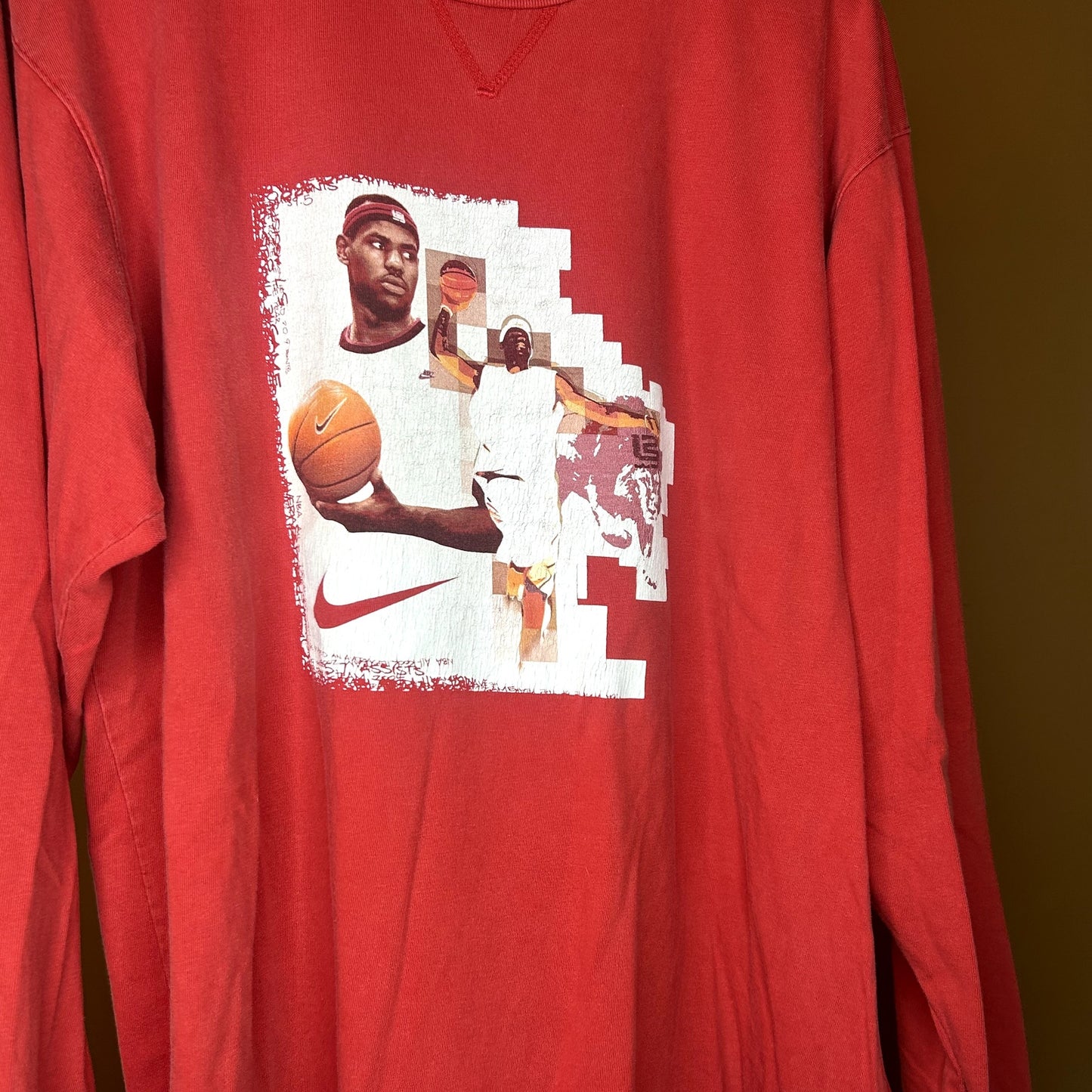 Y2K Lebron James Nike Long Sleeve T-Shirt