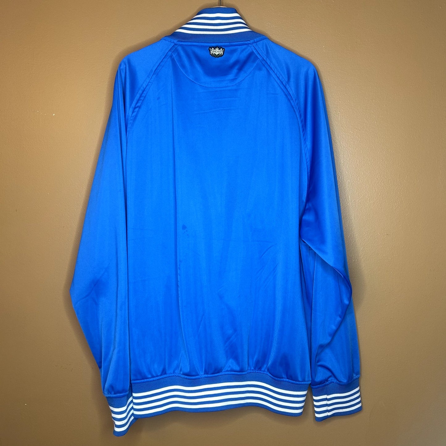 Y2K Blue Akademiks Zip-Up Track Jacket XXL