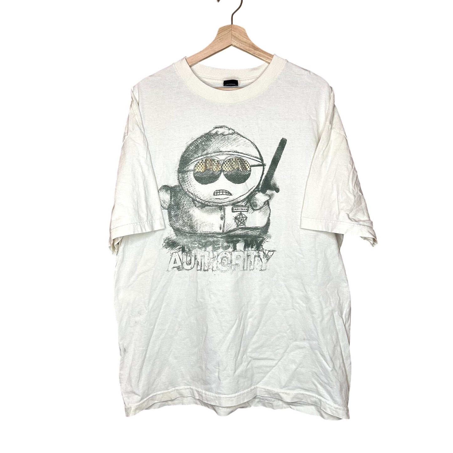 Y2K Eric Cartman Authority T-Shirt