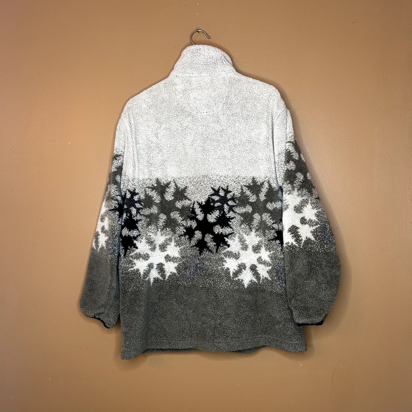 Cabelas Snowflake Fleece Zip-Up Jacket