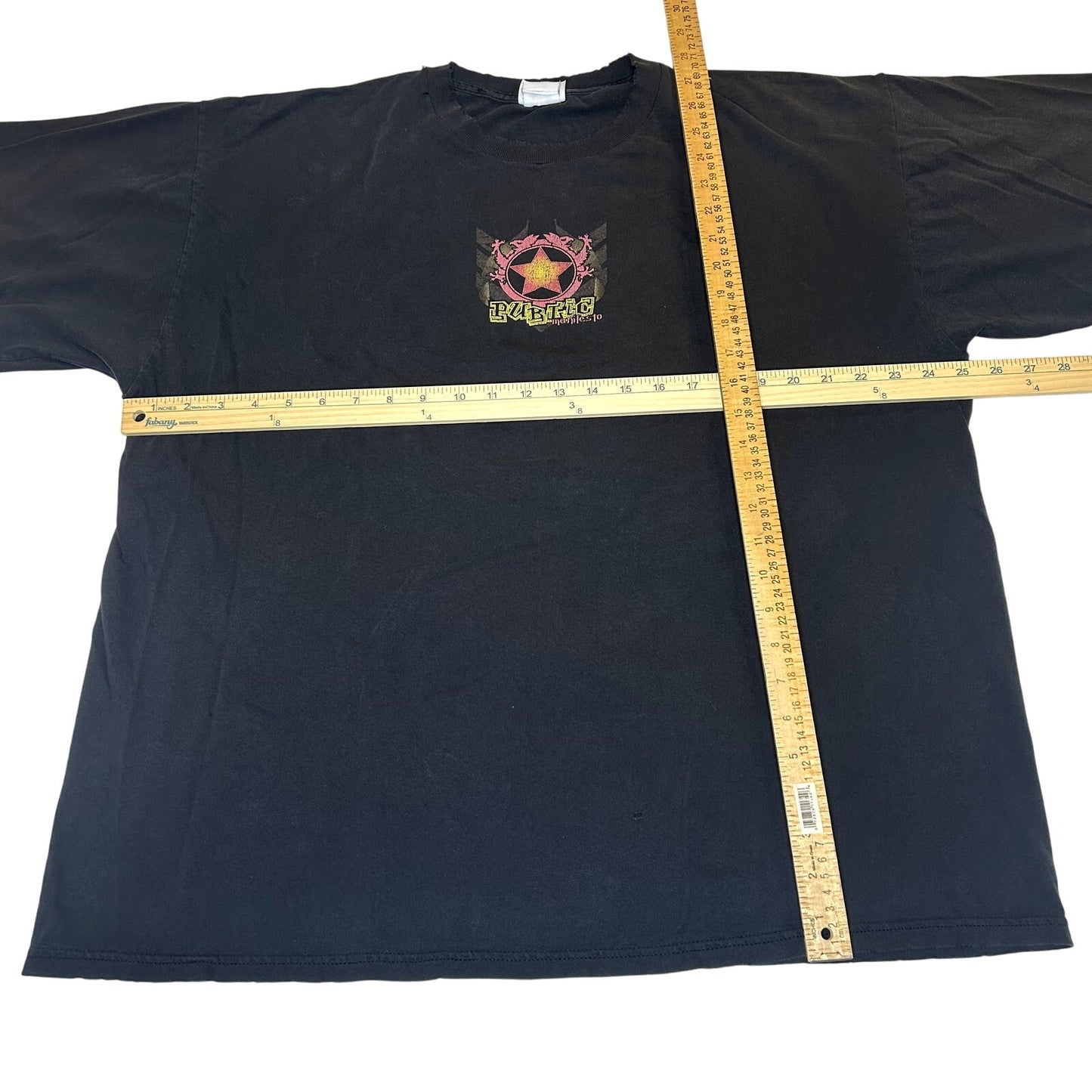 Vintage 90s Public Manifesto T-shirt