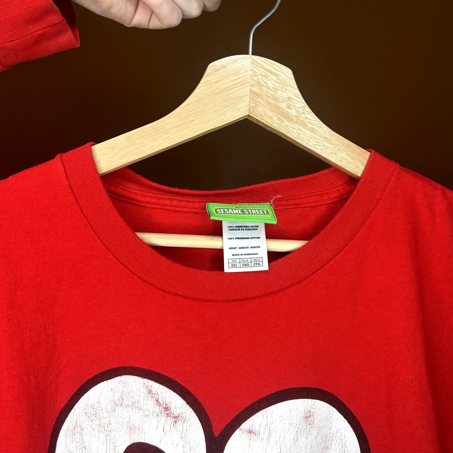 Y2K Big Face Elmo T-Shirt XXL