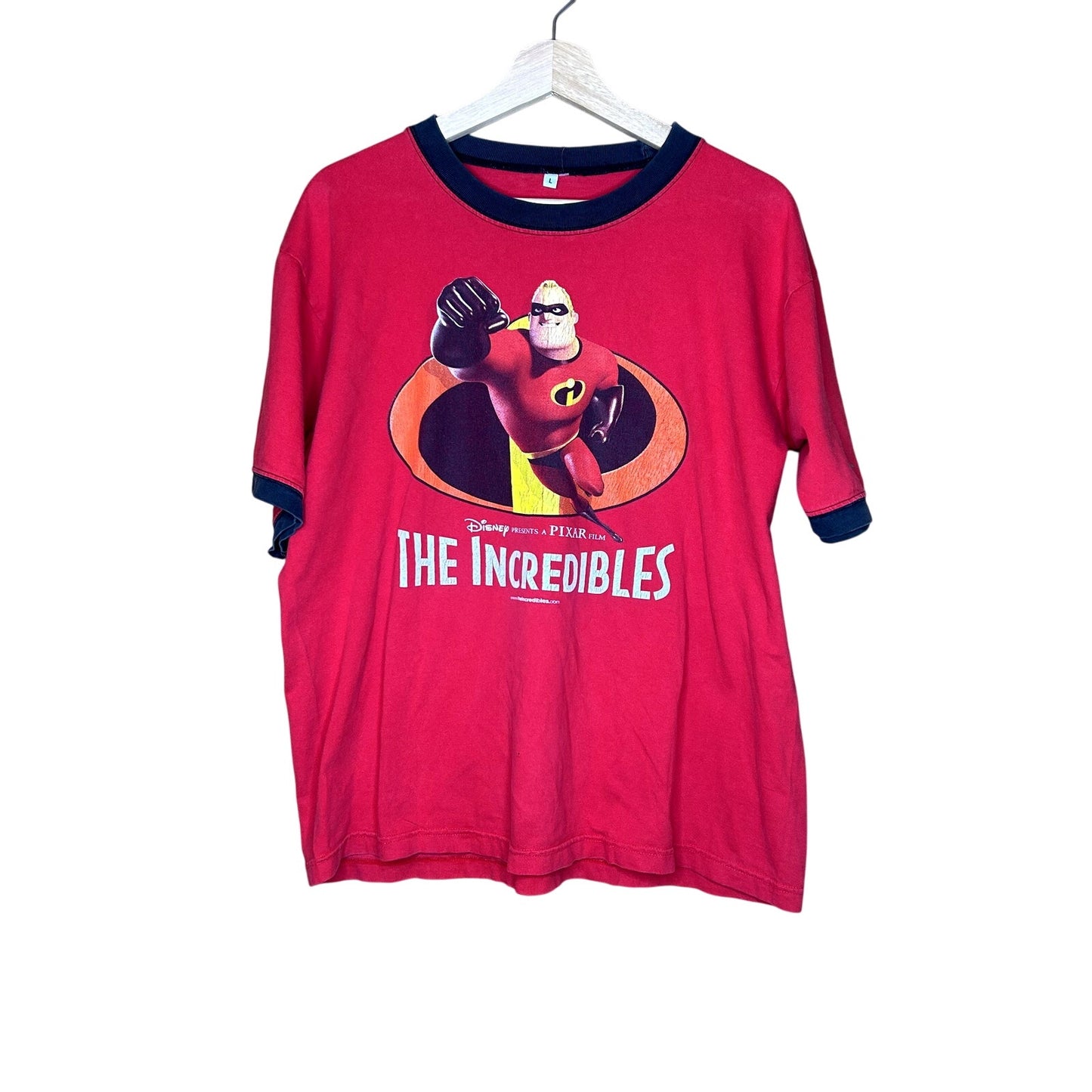 Y2K Disney The Incredibles Movie Promo T-Shirt