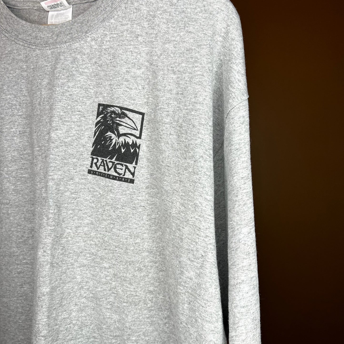 Vintage Y2K Raven Software Long Sleeve T-Shirt