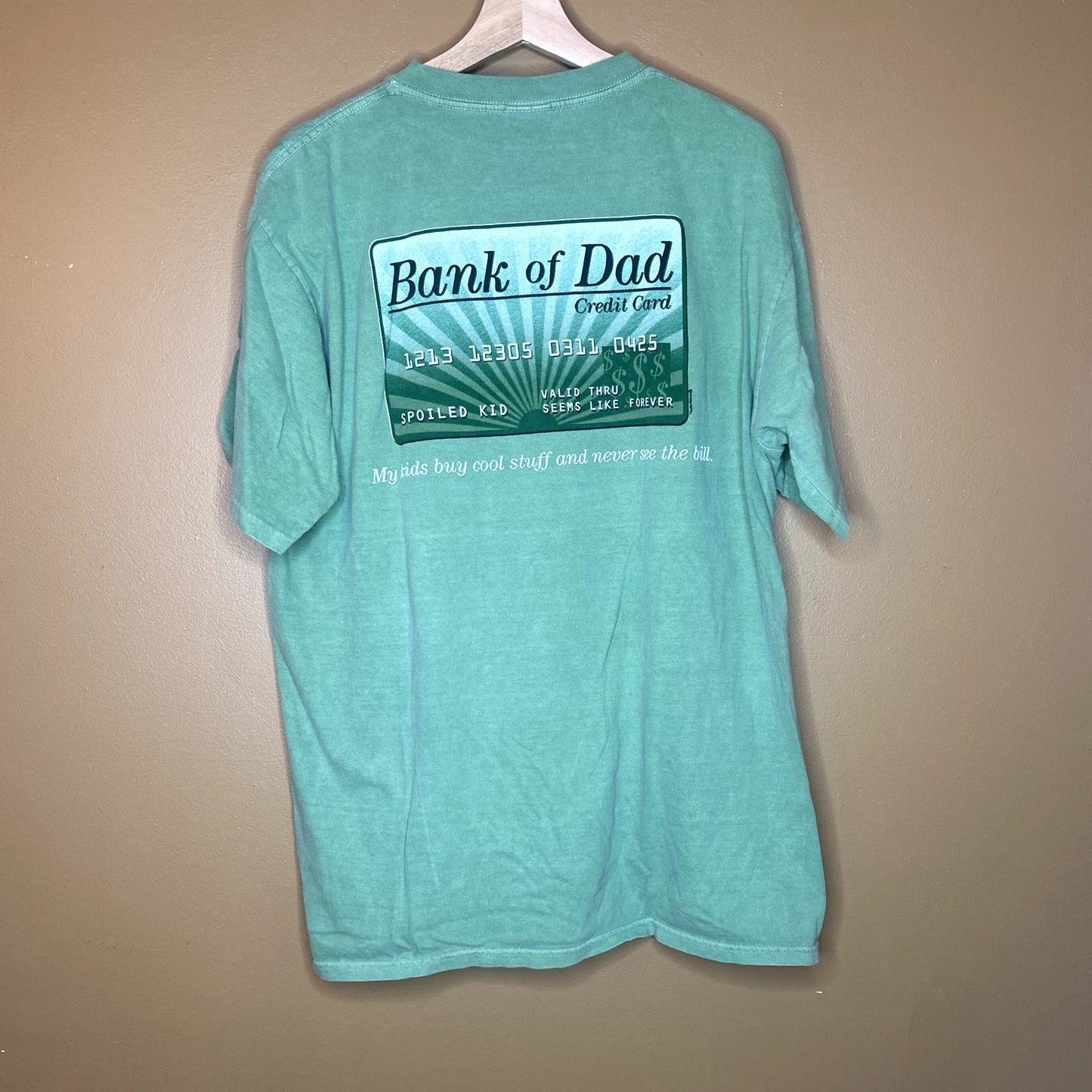 Funny Y2K Bank of Dad T-Shirt