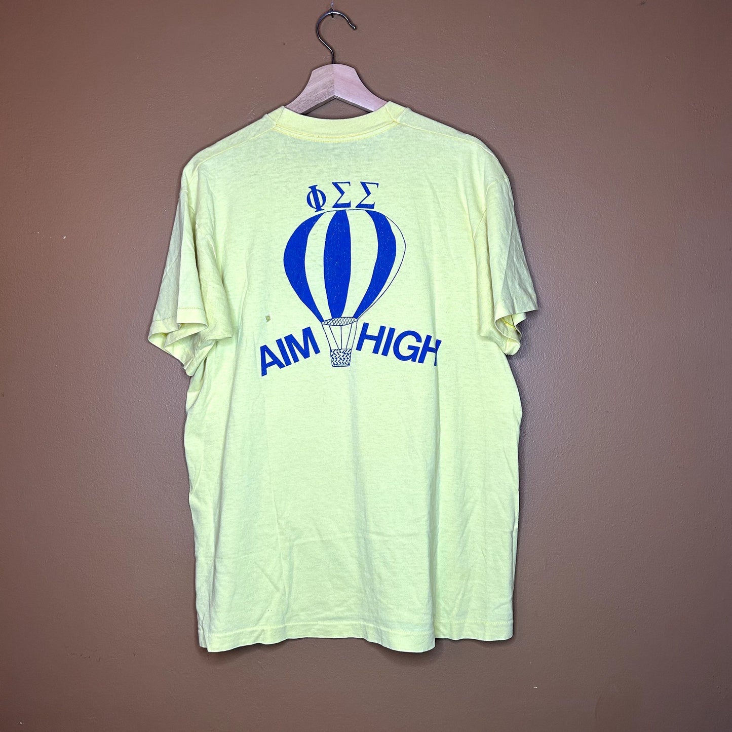 Vintage 1987 Fraternity Bid Night T-Shirt