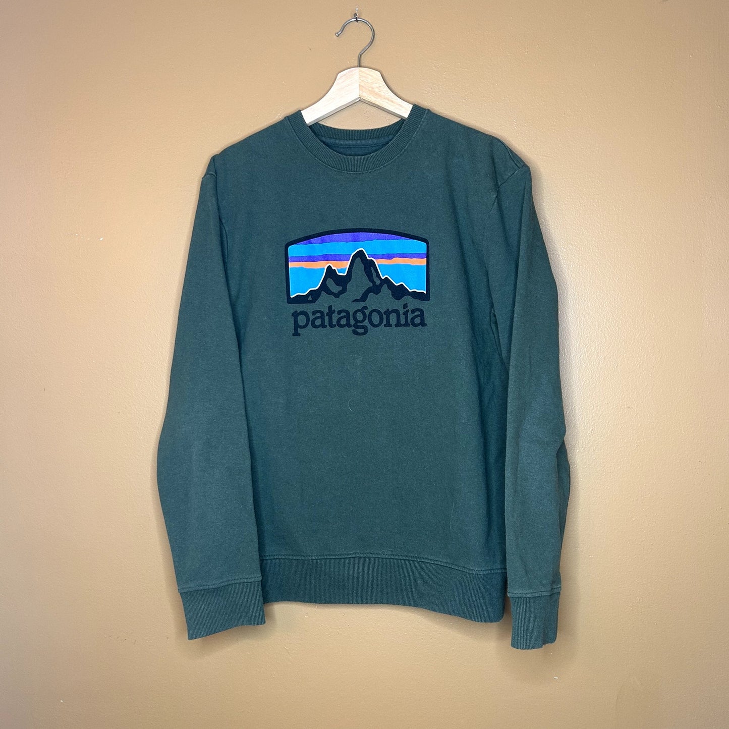 Patagonia Green Crewneck Medium