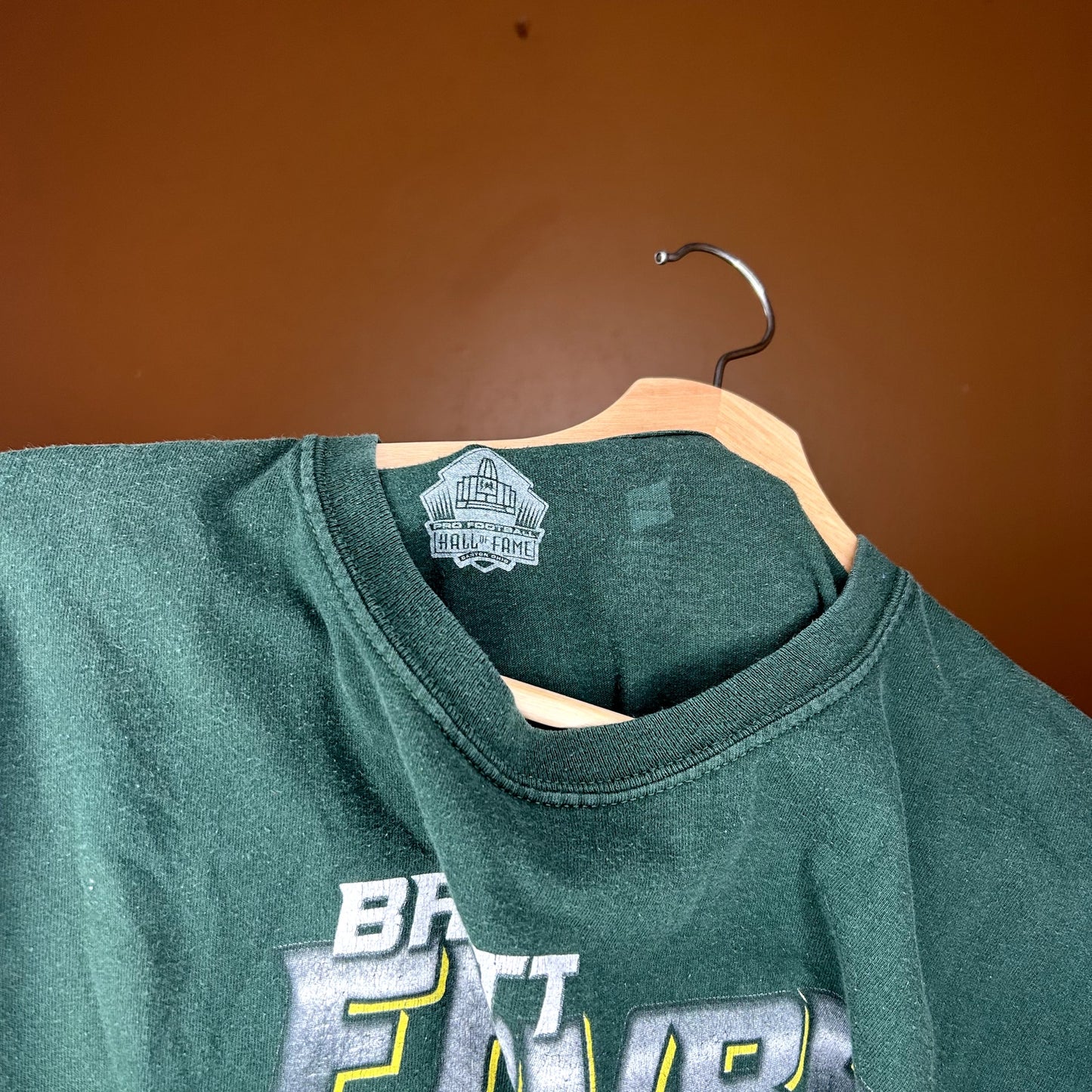 Brett Favre Hall Of Fame T-Shirt Large
