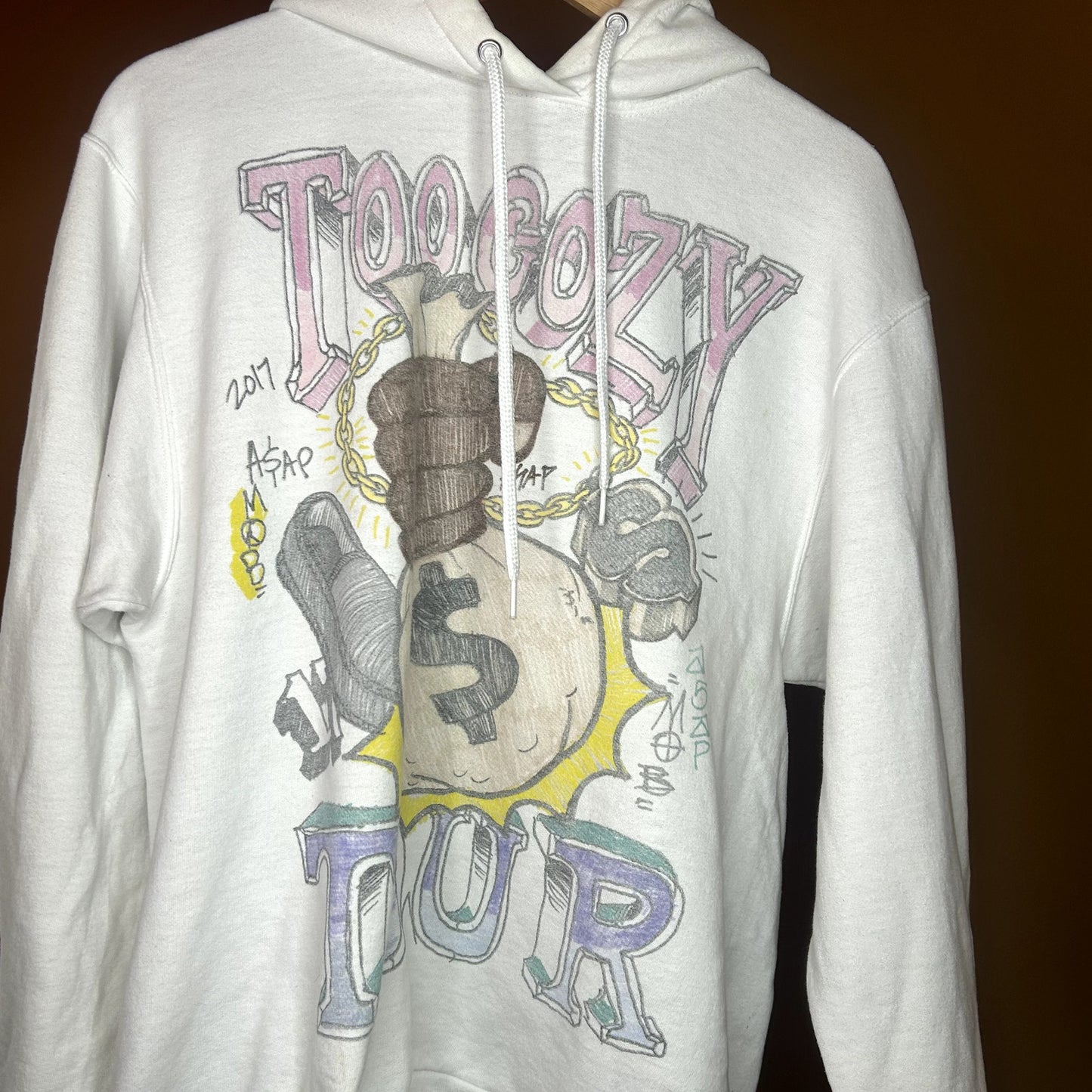 Rare Asap Mob Too Cozy Tour Hoodie RARE