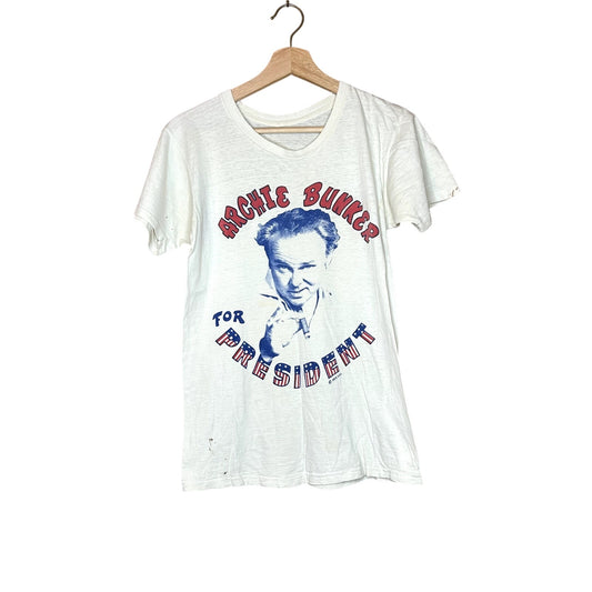 Vintage 70s Archie Bunker For President T-Shirt