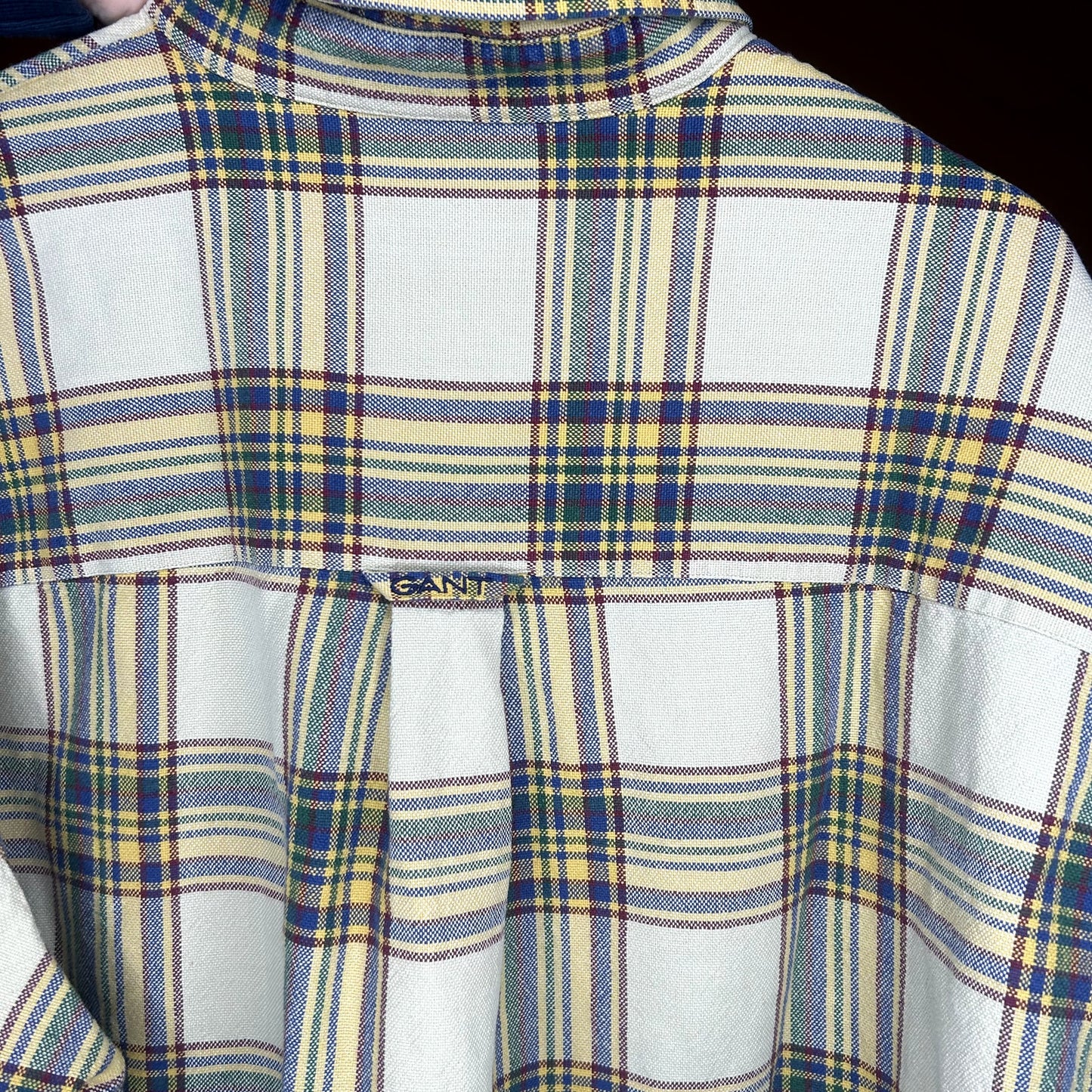 Y2K Gant Flannel Button Up Shirt