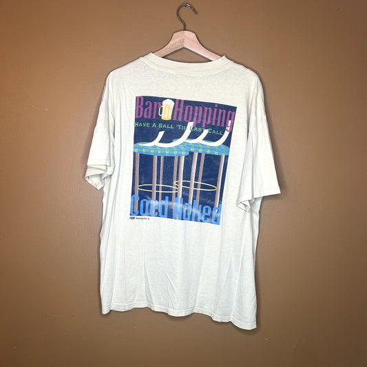 Vintage Co-Ed Naked Bar Hopping T-Shirt