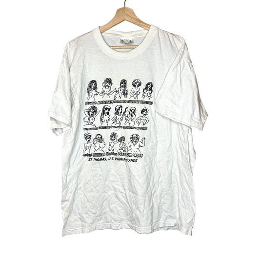Vintage 90s Funny T*tties T-Shirt