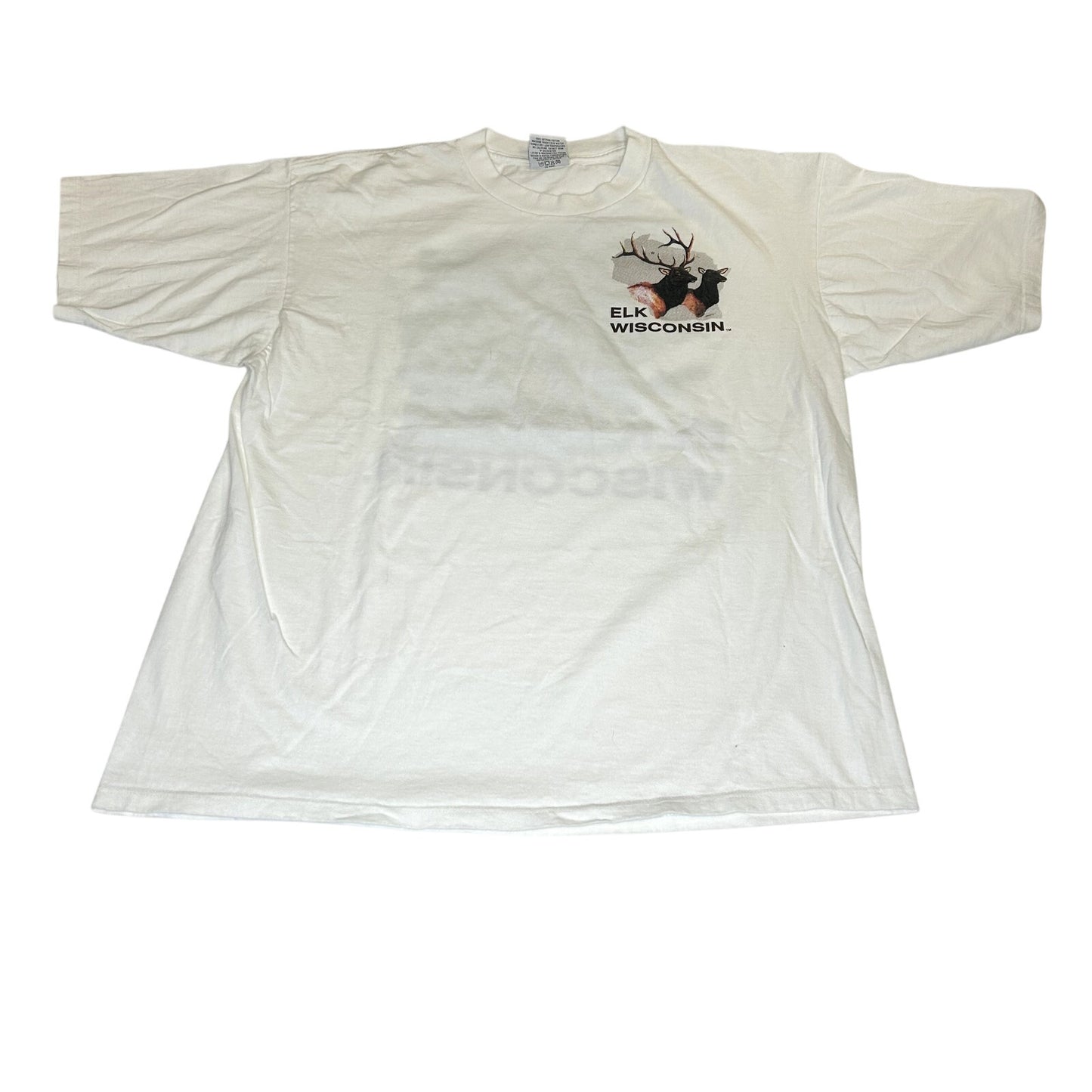 Vintage 90s Elk Wisconsin T-Shirt