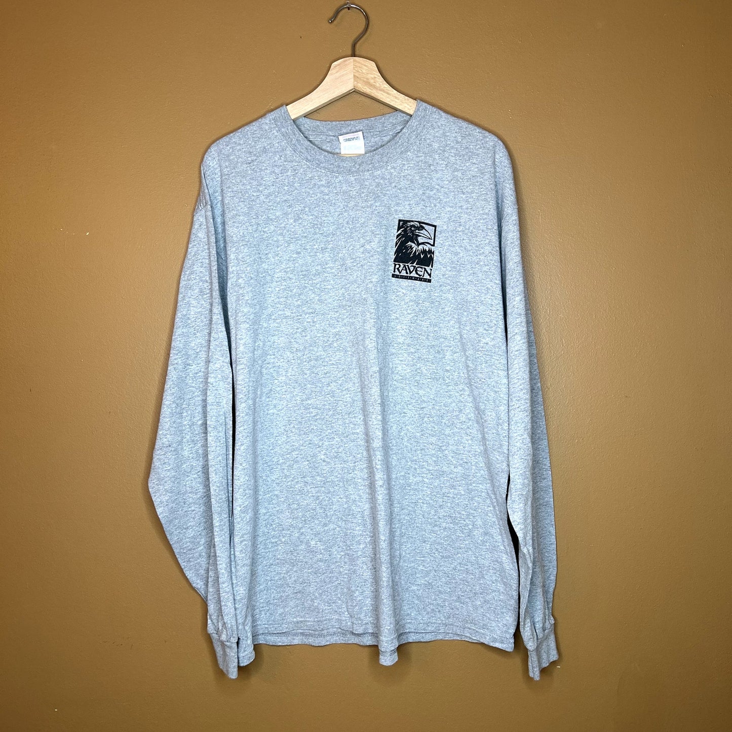 Vintage Y2K Raven Software Long Sleeve T-Shirt