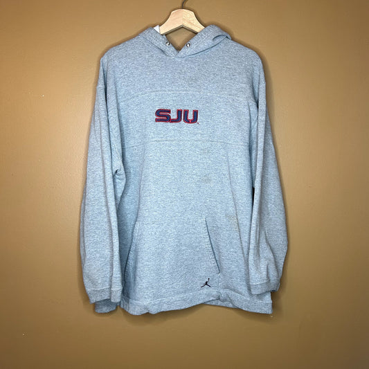 Y2K jordan brand St Johns University Gray Hoodie XL