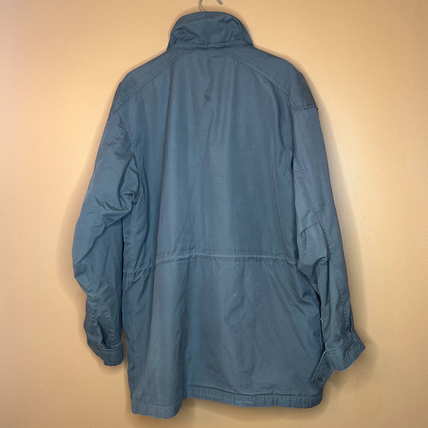 Vintage 90s Eddie Bauer 4 Pocket Lined Olive Jacket