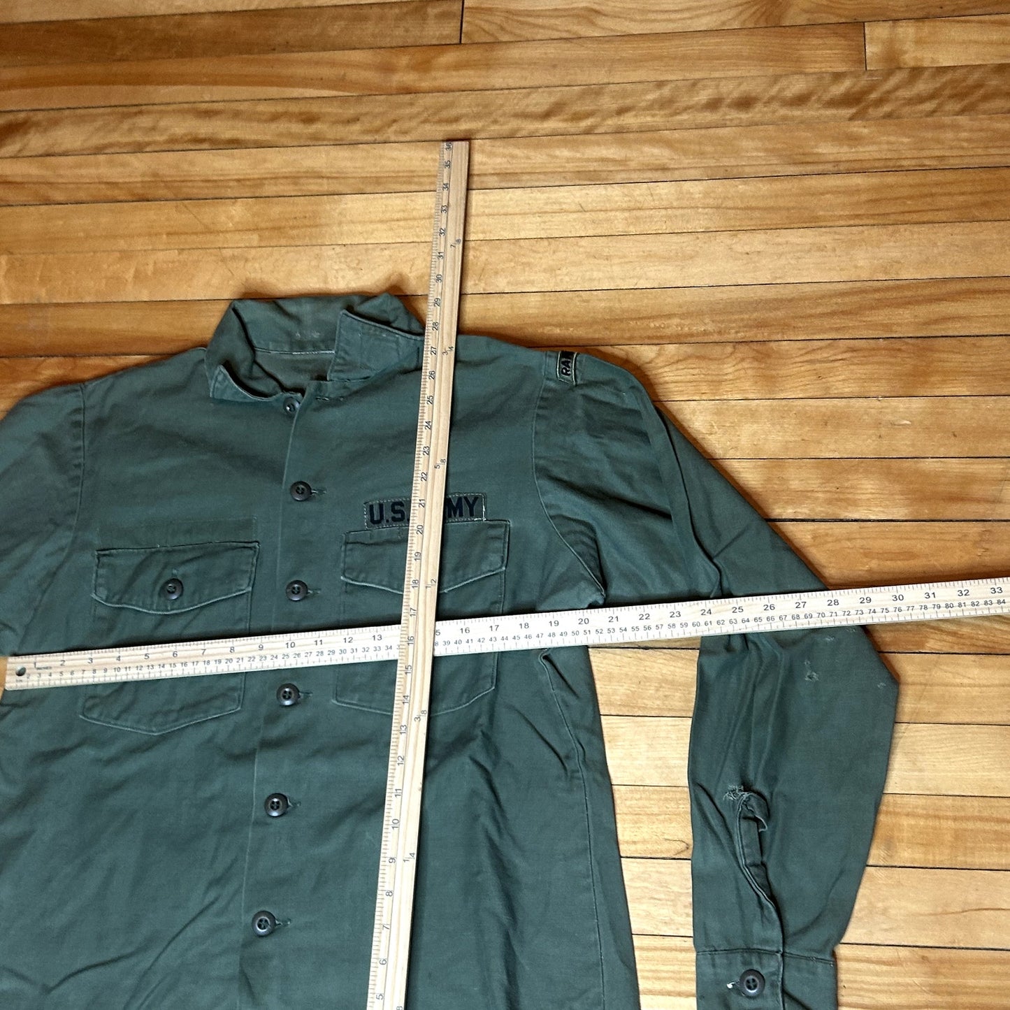 1970s OG-107 Button Up Shirt Poplin