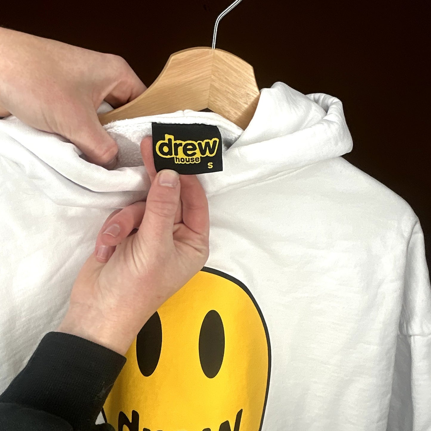 Drew House Smiley Hoodie Small