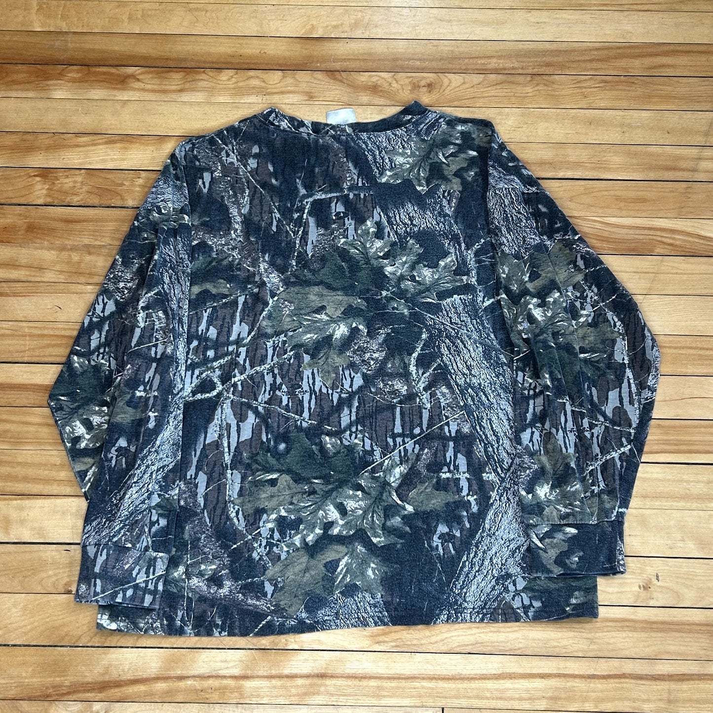Y2K Mossy Oak Long Sleeve Camo T-Shirt