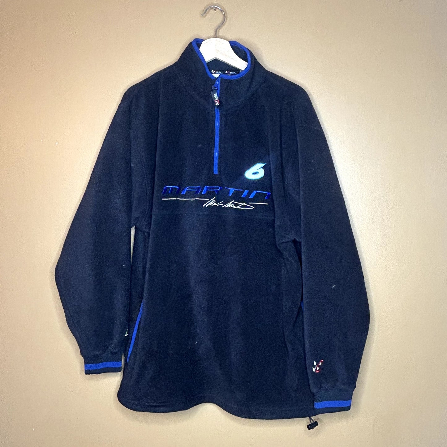 Y2K Mark Martin Fleece Zip-up Medium