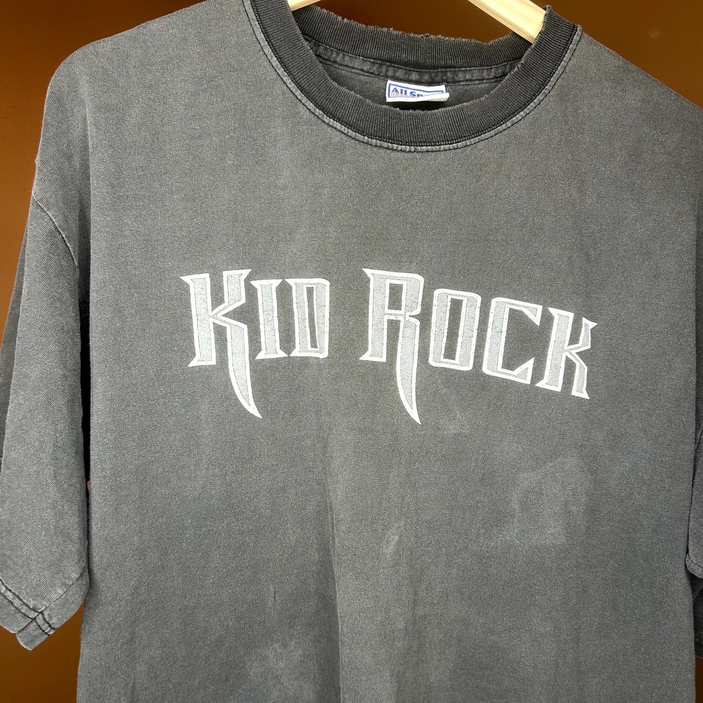 Y2K Kidd Rock Faded Black T-Shirt