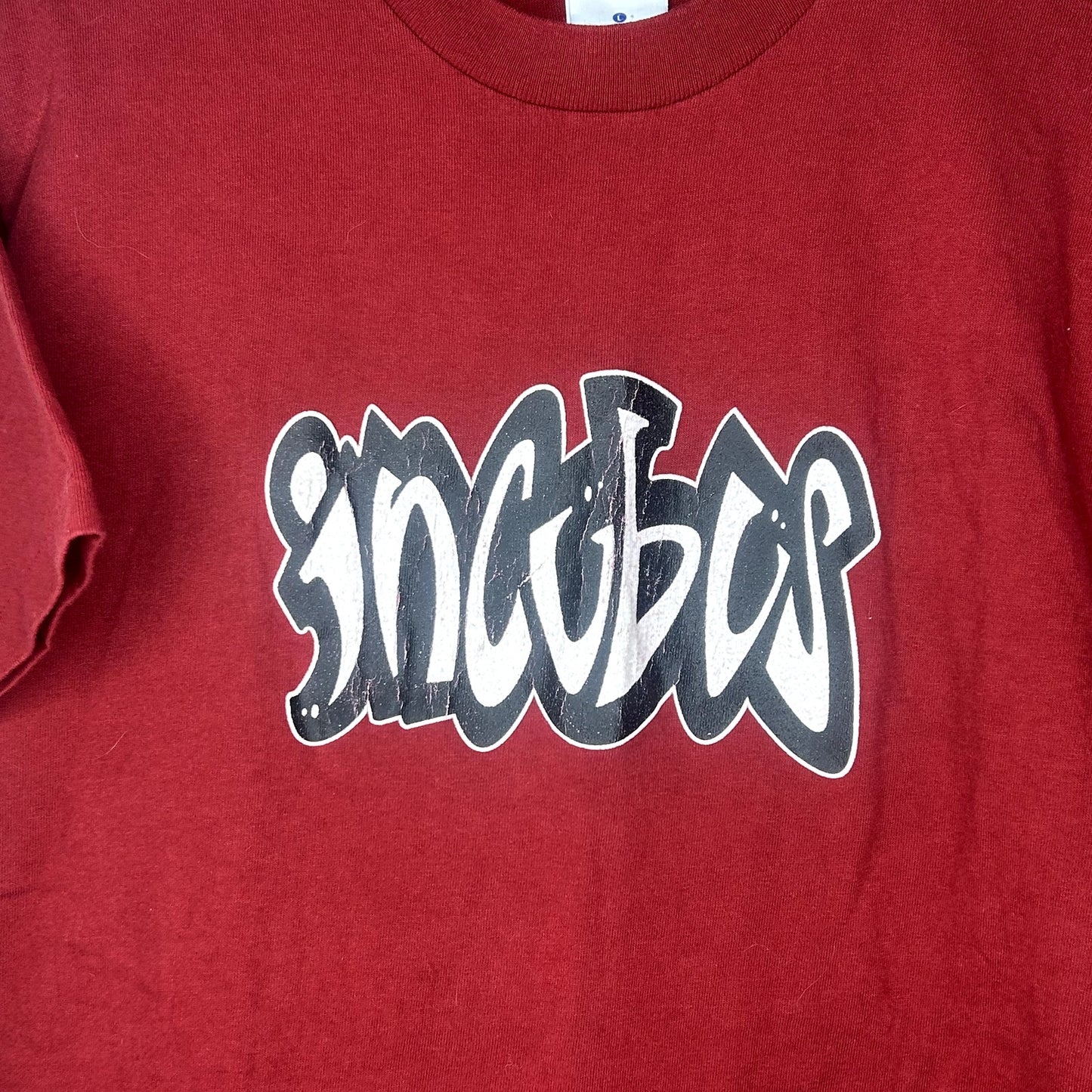 Vintage 90s Incubus Science Red Band T-Shirt Signed