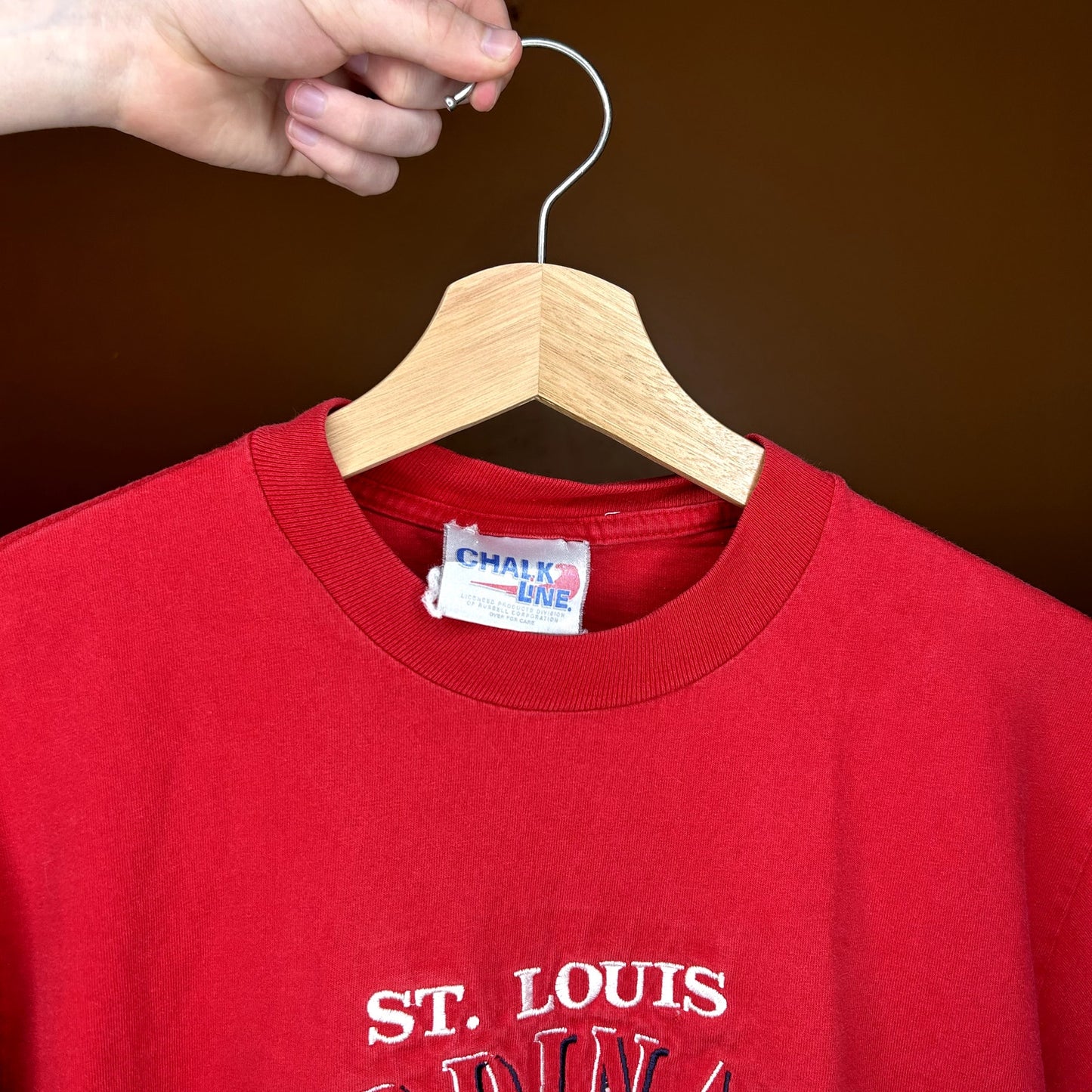 VIntage Chalk Line St Louis Cardinals Red T-Shirt