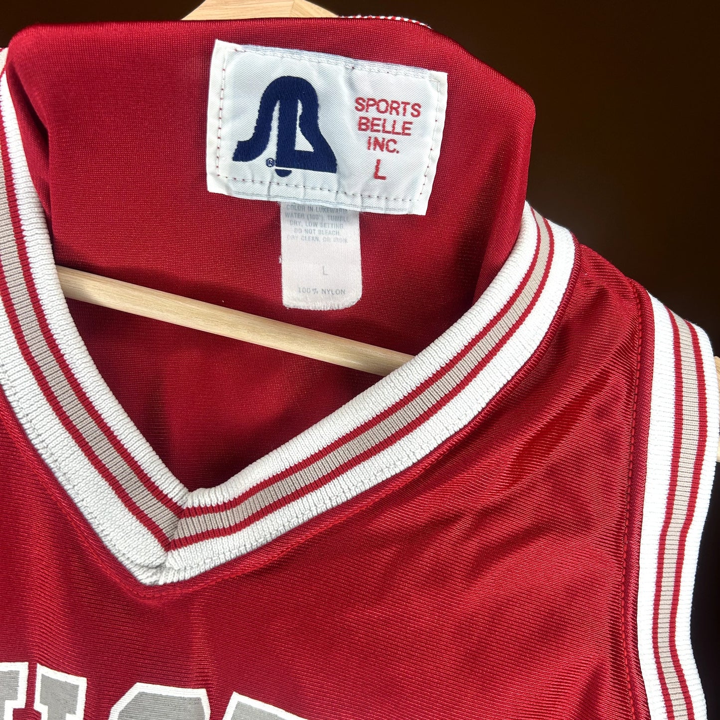 Vintage Houston College Basketbll Jersey Large