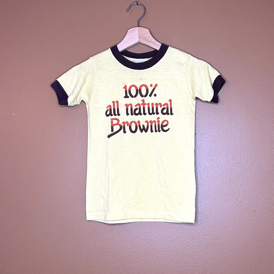 True Vintage Brownie Ringer T-Shirt