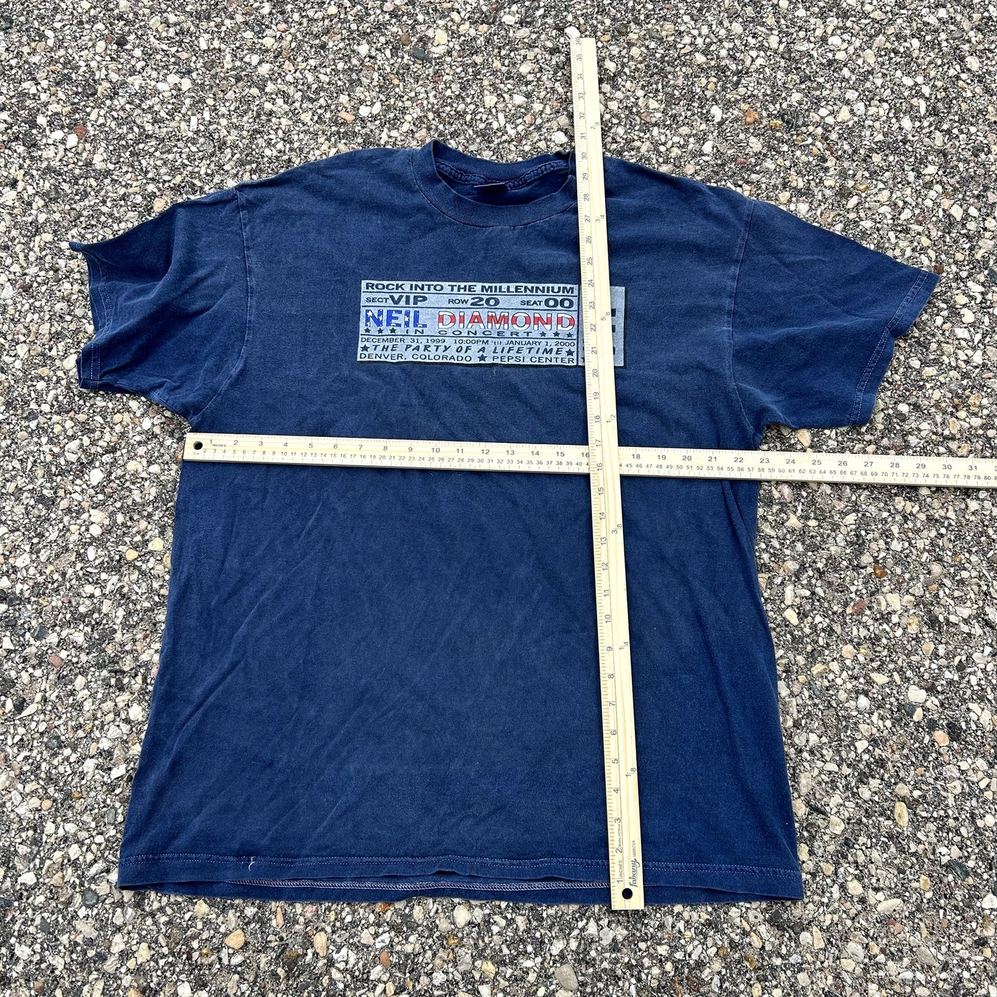 Vintage Y2K Neil Diamond Concert T-Shirt XL