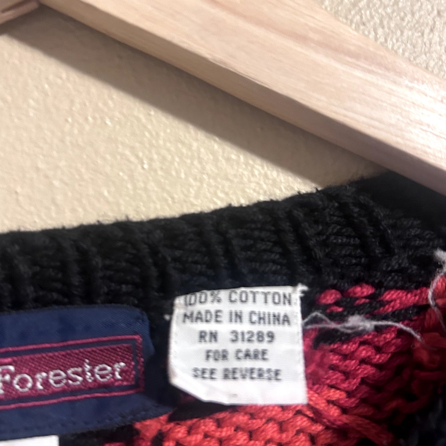 Y2K Smith Forester 100% Cotton Flower Cardigan Sweater Medium