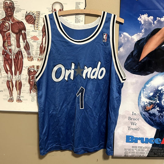 90s Orlando Magic Penny Hardaway Champion jersey