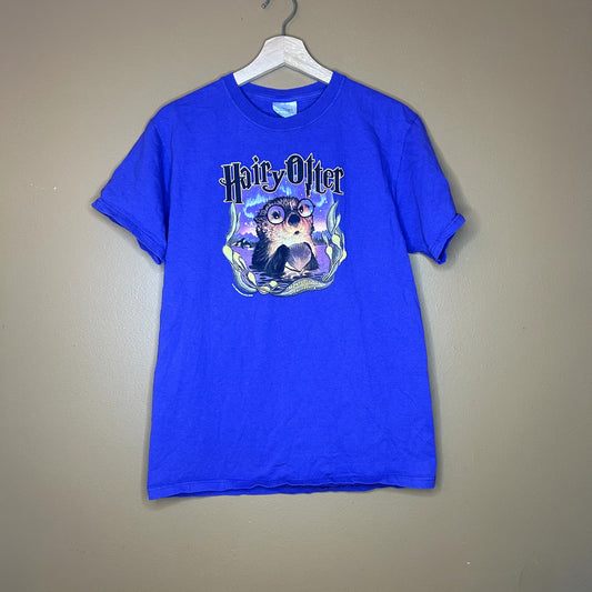Y2K Hairy Otter Parody T-Shirt