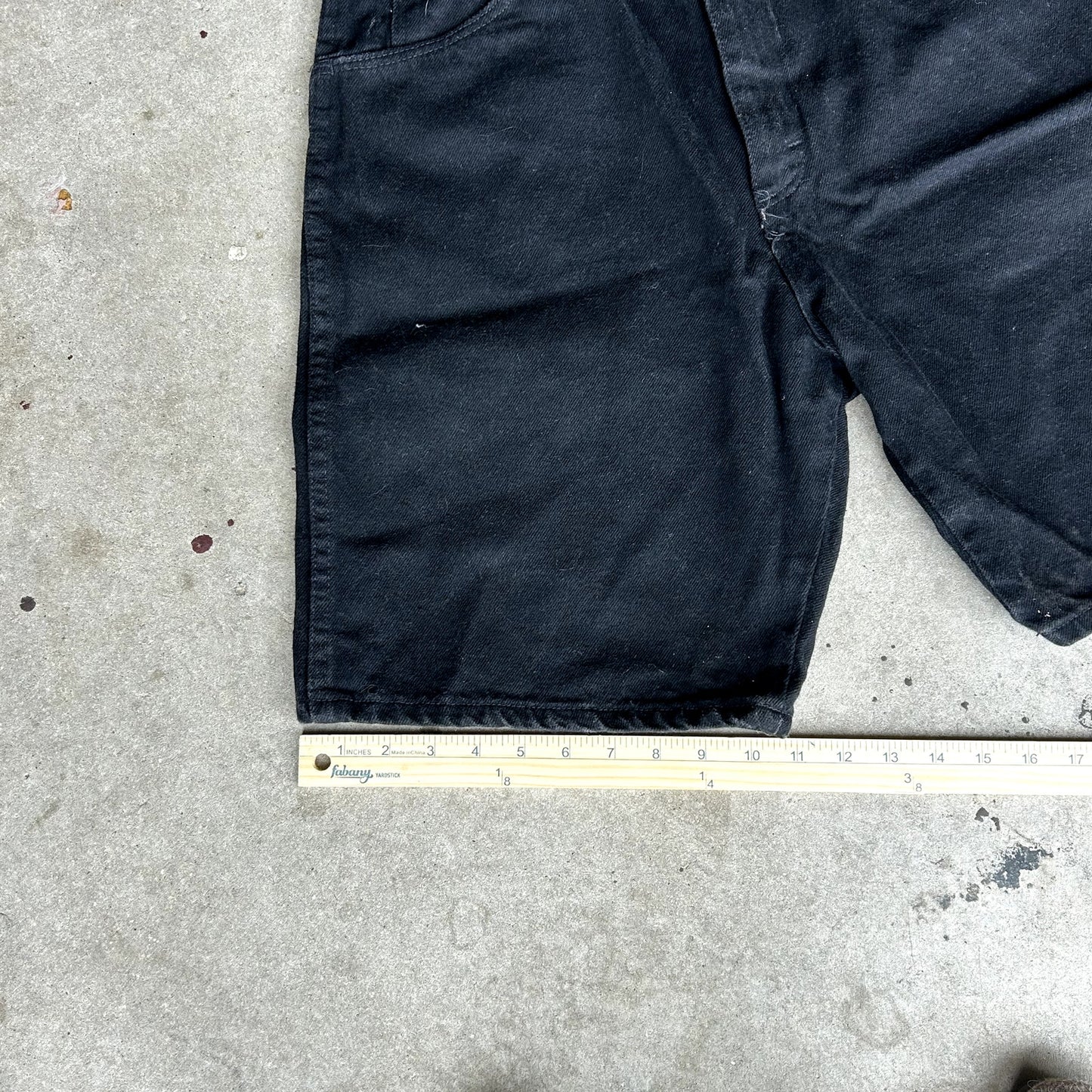 Y2K Black Wrangler Jorts