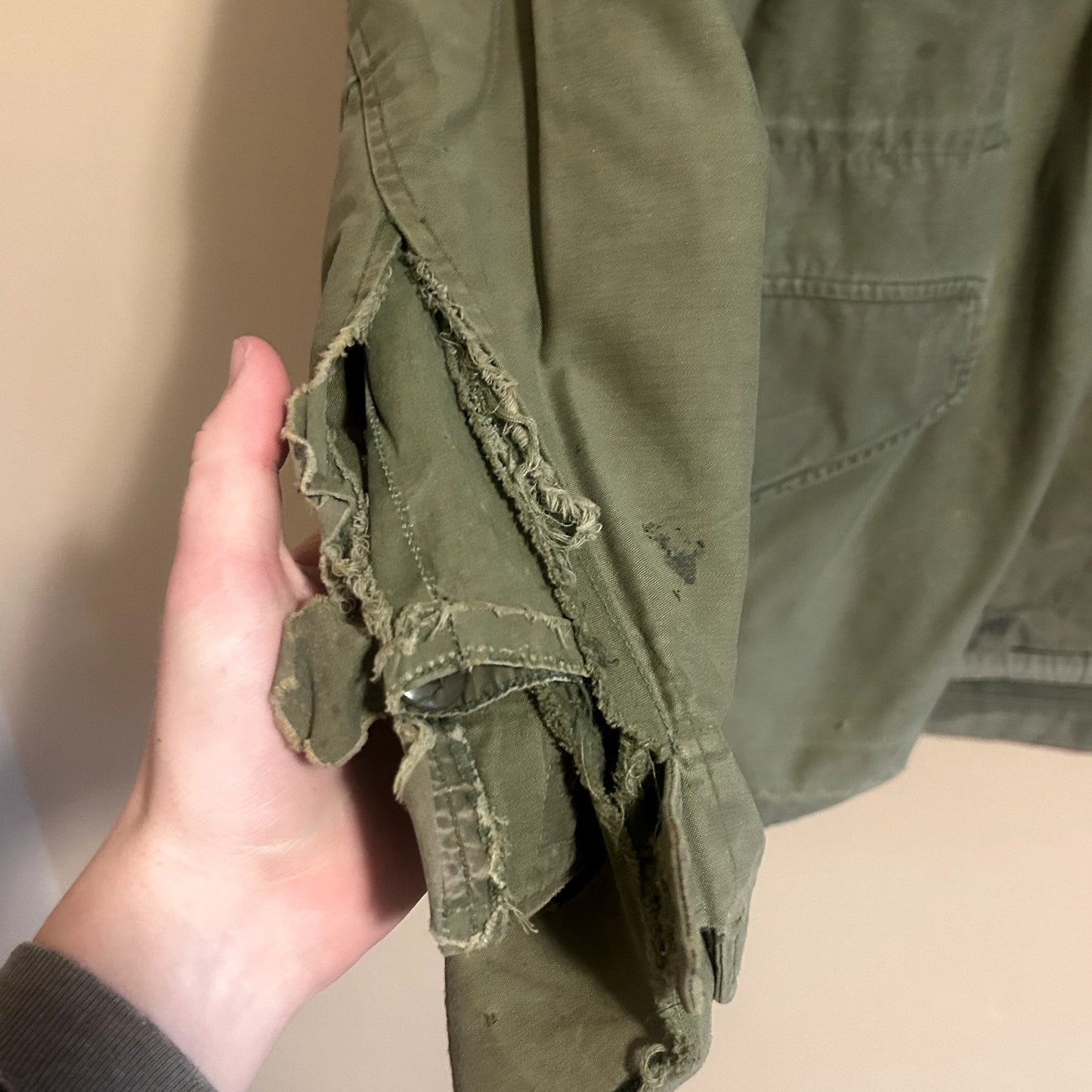 VTG 60s US-Military M65 Jacket Has some Flaws